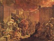 Karl Briullov The Last day of Pompeii painting